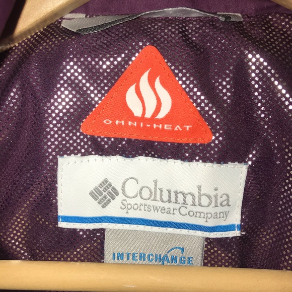 Columbia OmniHeat Interchange Fuchsia Jacket BNWT - Picture 8 of 15